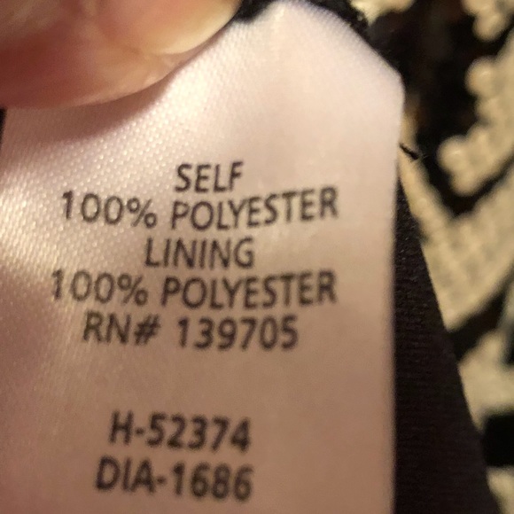 Black and White sequined dress size small - Picture 7 of 7